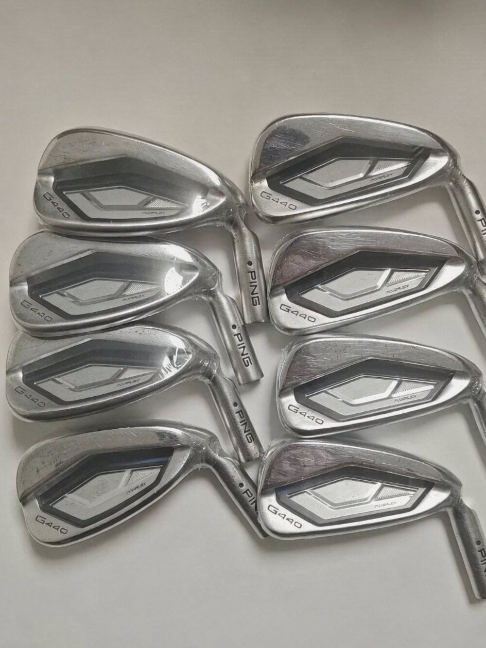 Ping G440 (Black Dot) Iron Sets 4-5-6-7-8-9-U-W Head Only 8-piece set